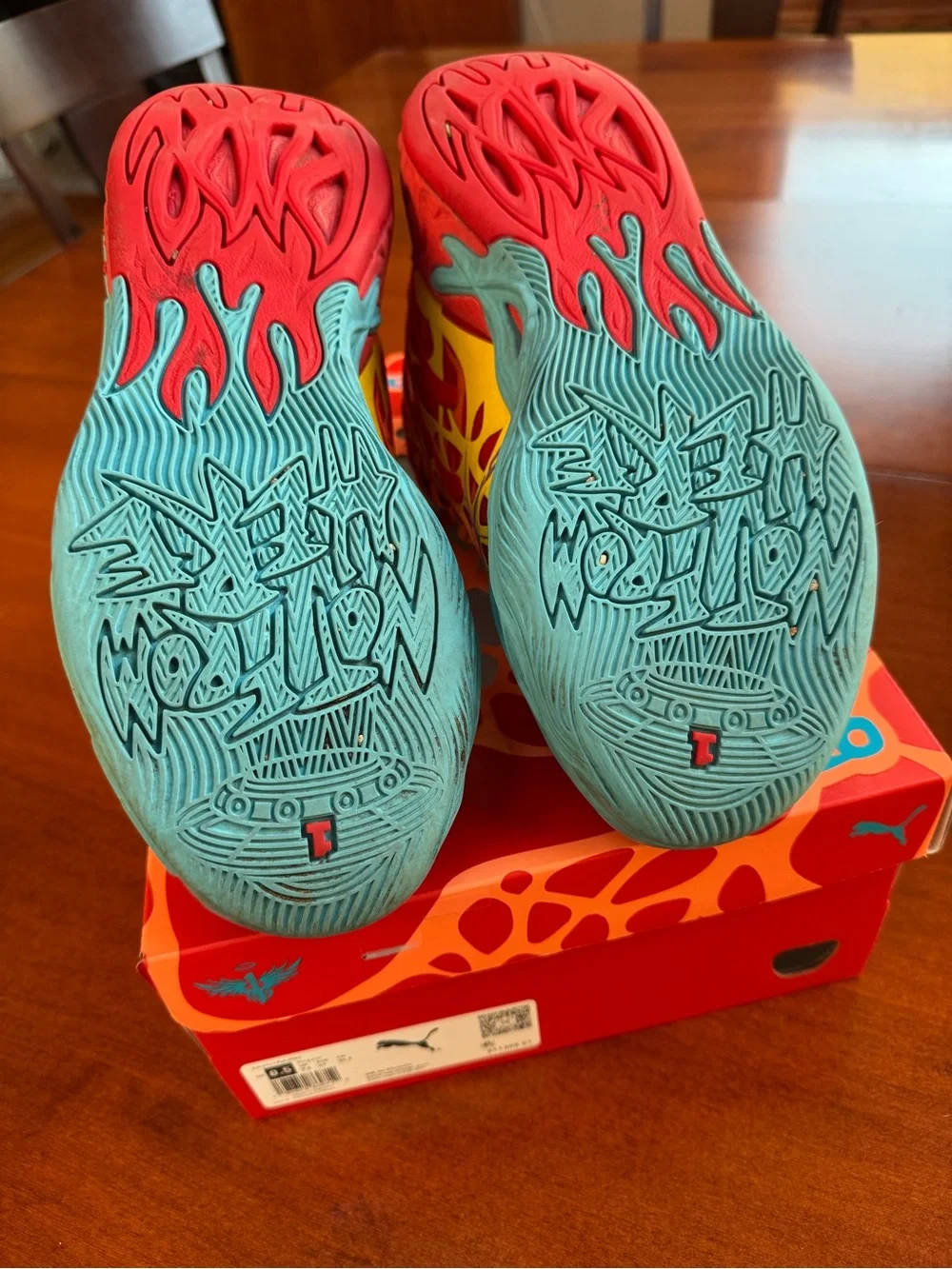 PUMA MB.04 Phoenix LaMelo Ball Basketball Shoes Men’s 8.5 With Box